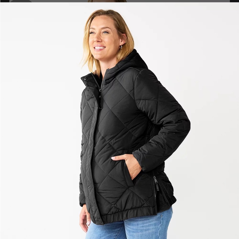 Maternity Sonoma Goods For Life® Side Zip Puffer Jacket